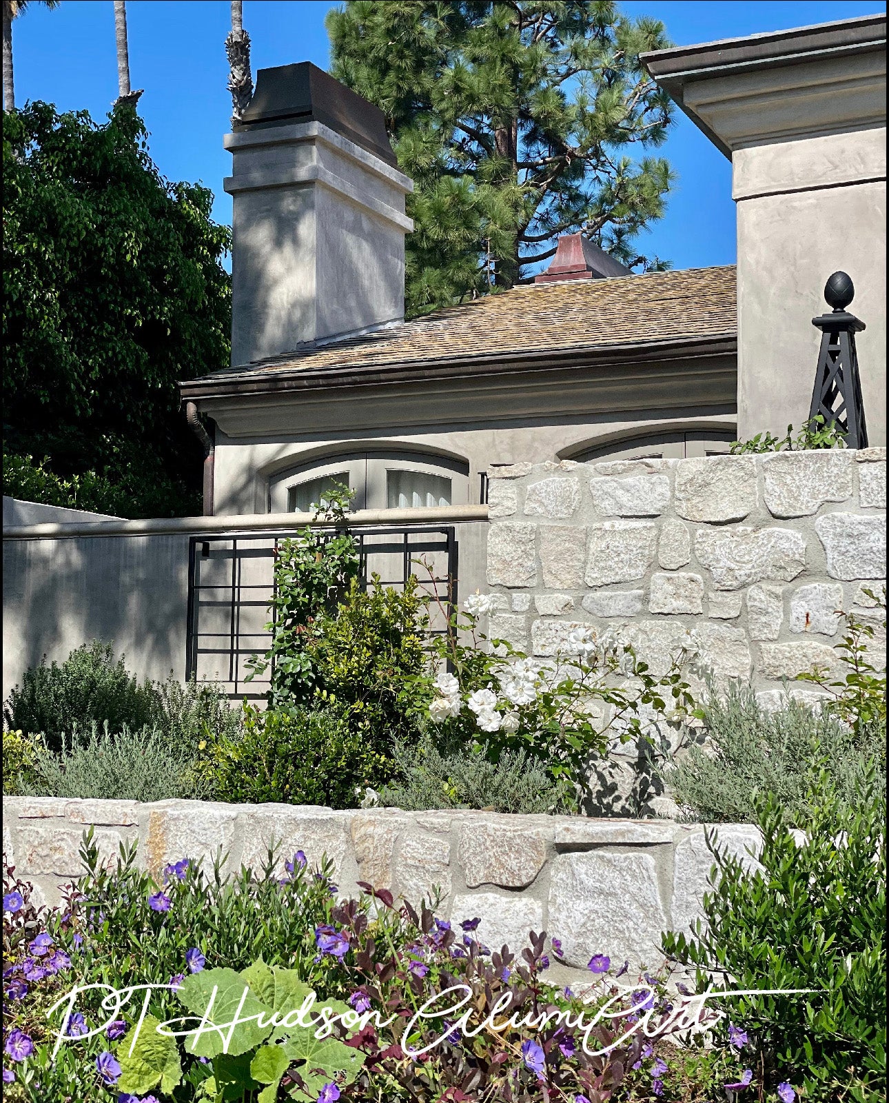 Large Square Classic Metal Garden Trellis, Multiple Sizes and Colors Available, Wall Mounted or Staked options, All Aluminum, Handcrafted in USA, Non-Rusting, Powder Coated Finishes