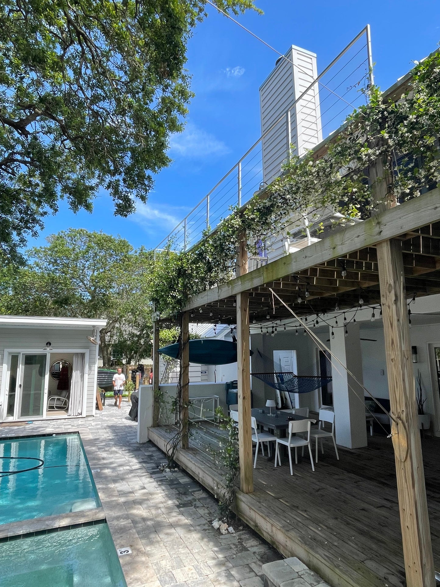 Modern, Metal Garden Trellis, Horizontal, 60”-72” high, Minimalist, Stainless Steel Wire, Aluminum Frame Garden Trellis, Non-Rusting, Multiple Colors Available, Wall Mounted or Staked options, Handcrafted in USA, Non Rusting, Powder Coated Finishes